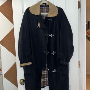 ORIGINAL FAY 4 clasp-closure raincoat, hooks UNISEX